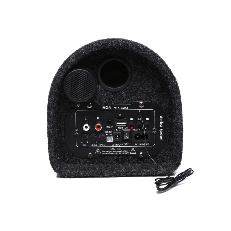 Car speaker in portbale hifi loud speakers box