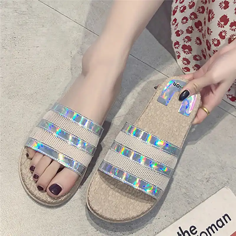 holographic slippers