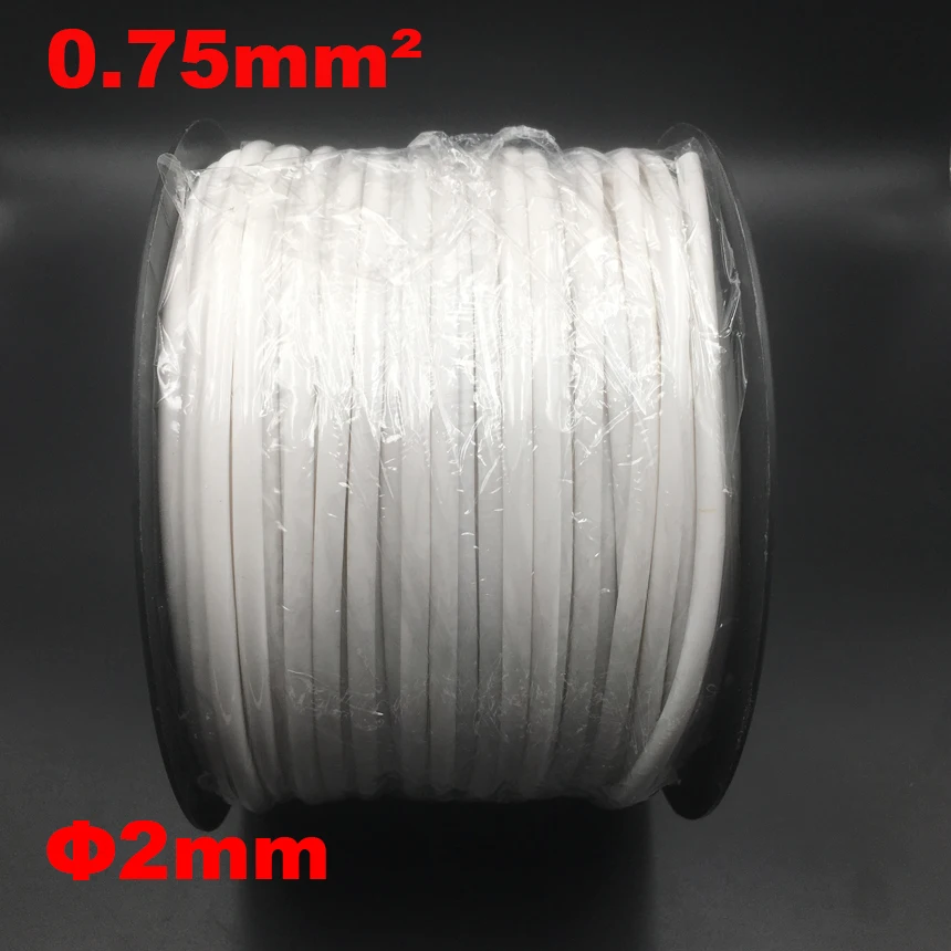 1 рулон 0.75mm2 ПВХ 2 мм ID белый почерк обойма печатный станок номер трубка Слива