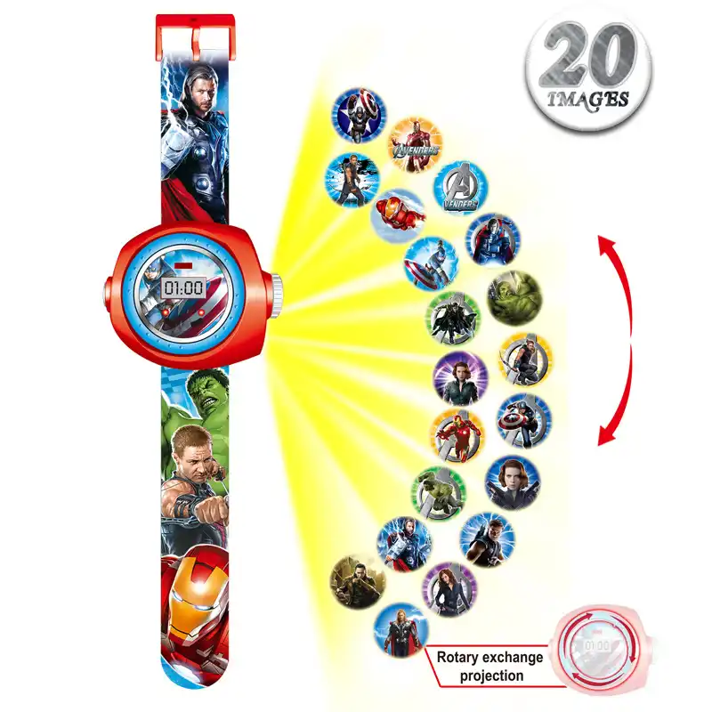 marvel avengers digital projection watch