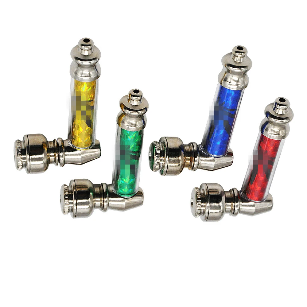 Buy New Tobacco Pipe With Flashlight Smoking Herb Pipe