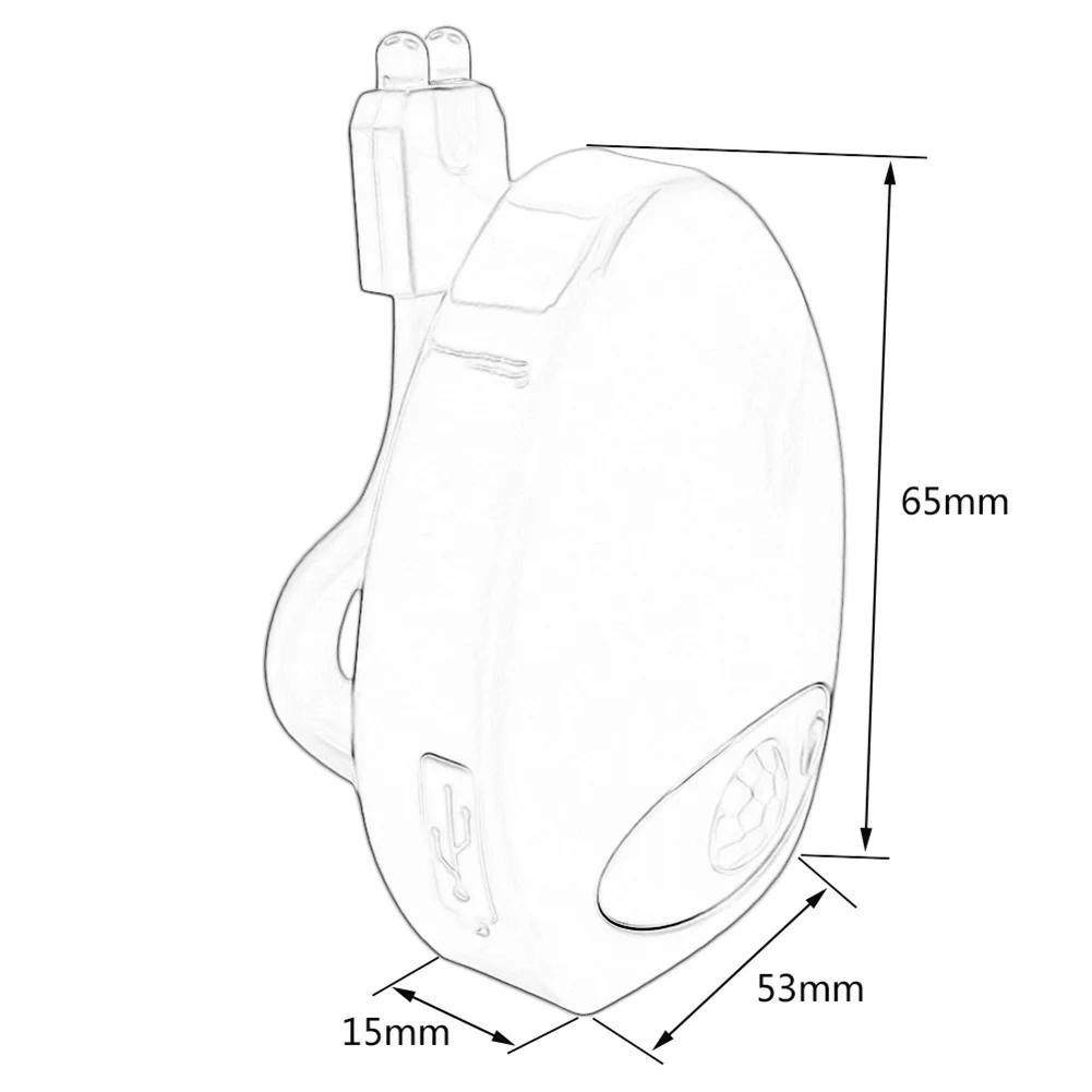 

LED Night Light Backlight Waterproof USB Rechargeable With Motion Sensor For Toilet Bowl Bathroom PAK55