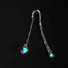 Коготь Дракона светящиеся книжные закладки Ретро солнце и луна флуоресцентные светящиеся звезды Dragon Ball Закладки Высокое качество