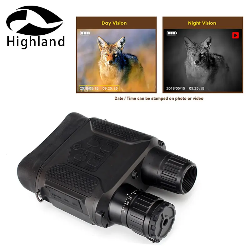 

Hunting Scope 7X31 Digital Night Visions Binoculars Nightvision Built-in IR Illuminator Photo Video Recorder 2 Inch TFT Display