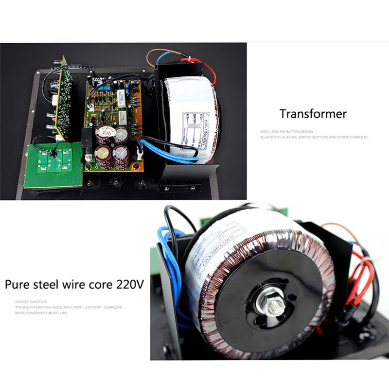 Nobsound SW80/SW100 8 дюймовый 10 активный сабвуфер динамик 5 1 объемный звук HIFI