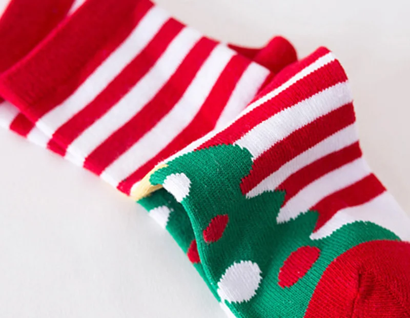 5 PairsSet Baby Themed Socks Christmas Boys Girls Spring Autumn Socks Cartoon Kids Children Snowflake Elk Santa Claus BB3115 (9)