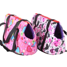 Напечатанная мягкая дорожная сумка через плечо переноска для маленьких собак кошек переносная сумка для переноски щенка кота