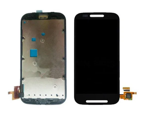 

DHL 10pcs 100% Warranty For Motorola MOTO E XT1021 XT1022 XT1025 LCD Screen Display Touch Digitizer Assembly with Frame