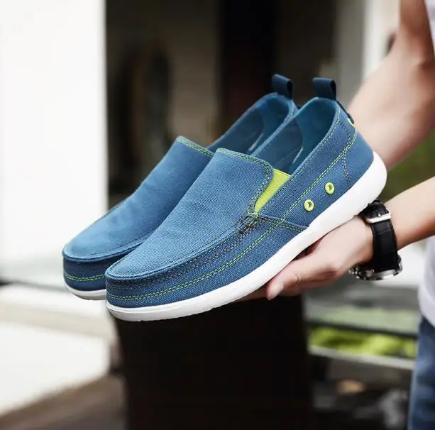 Black White Blue Red Casual Shoes 2018 Summer Sneakers Lightweight Comfortable Breathable Casual Large Oafers Shoes KF102-128 C1