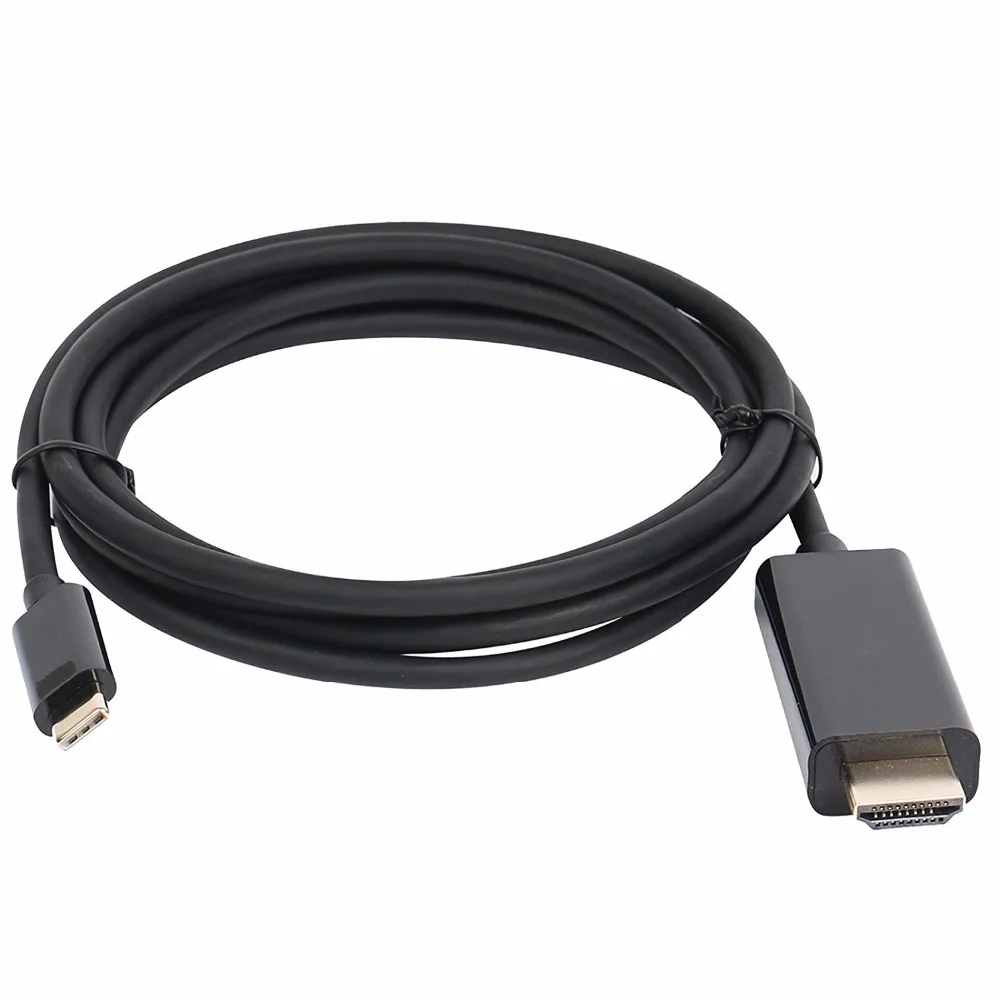 Кабель hdmi USB-C Type C USB 3.1 to HDMI 4k 2k HDTV Cable for Galaxy S8 S8+ Plus Cell Phone USB C To HDMI Adapter Cable переходник кабель hdmi usb c hdmi для телефона