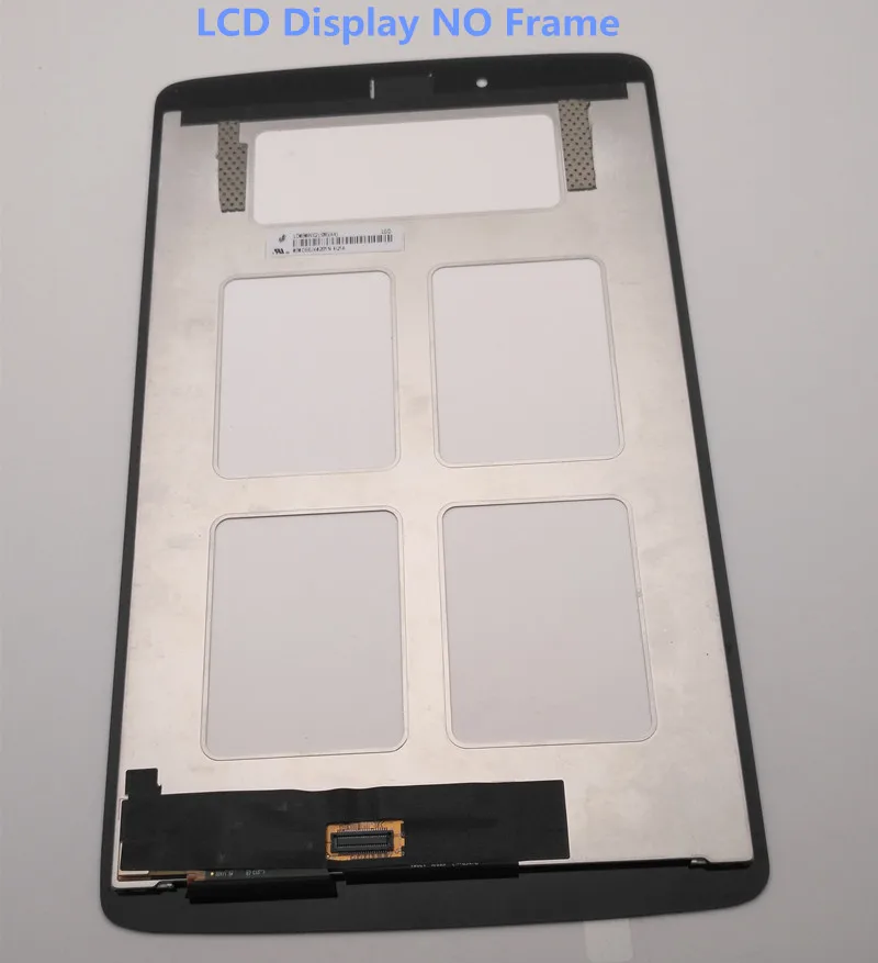ESC для LG G Pad 8,0 V480 V490 ЖК-дисплей кодирующий преобразователь сенсорного экрана в сборе планшет для LG G Pad 8,0 V480 дисплей запасная часть+ инструмент - Цвет: black without frame