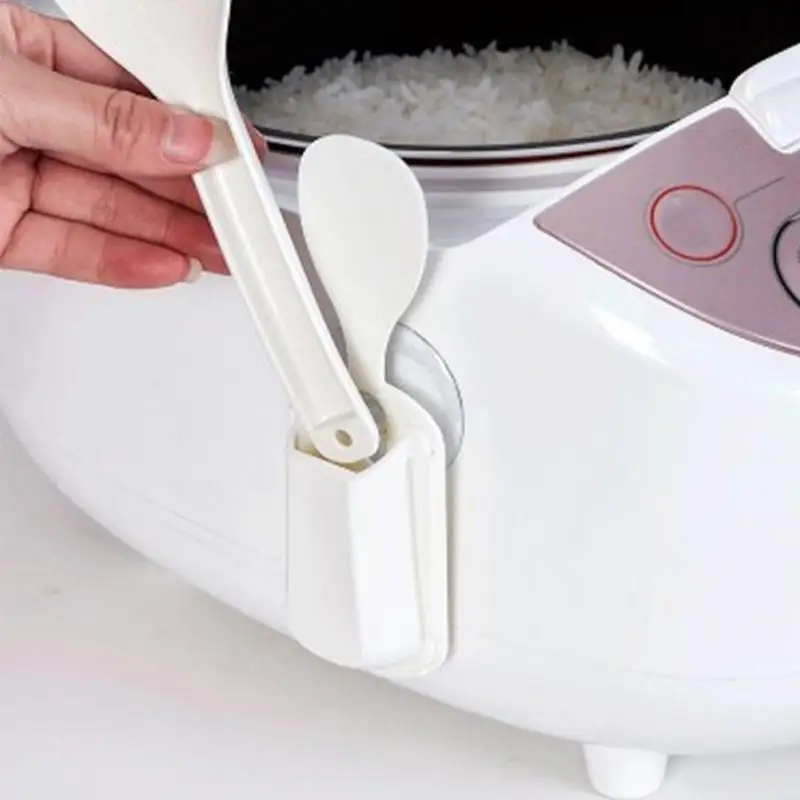 Buy Portable rice cooker spoon storage pot lid shelf