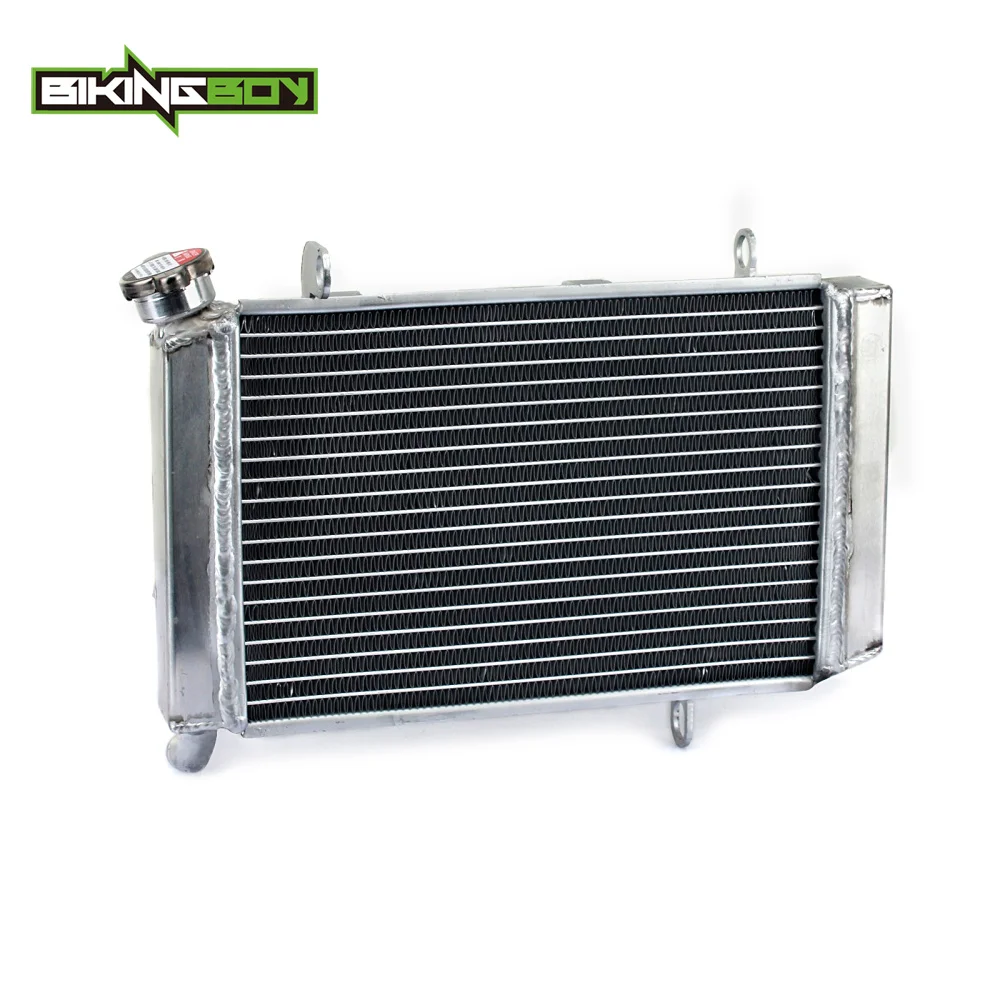 BIKINGBOY для Kawasaki KSF KFX 400 03 04 05 06 Suzuki LTZ 400 LT-Z 400 Z 03-08 07 радиатор двигателя охладитель воды полированный