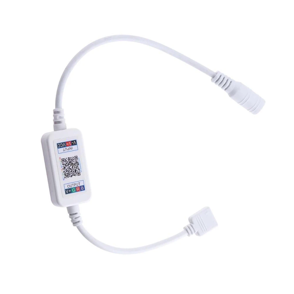 DC 5 V-24 V Смарт Bluetooth контроллер 4,0 светодиодный свет мини беспроводной диммер 3 канала RGB светодиодный контроллер для 5050 RGB Светодиодные ленты света