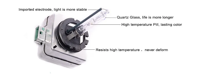 Одна пара 35 Вт ксеноновая лампа D1S D1C автомобильная лампа замена 4300k 5000k 6000k 8000k HID ксеноновый светильник
