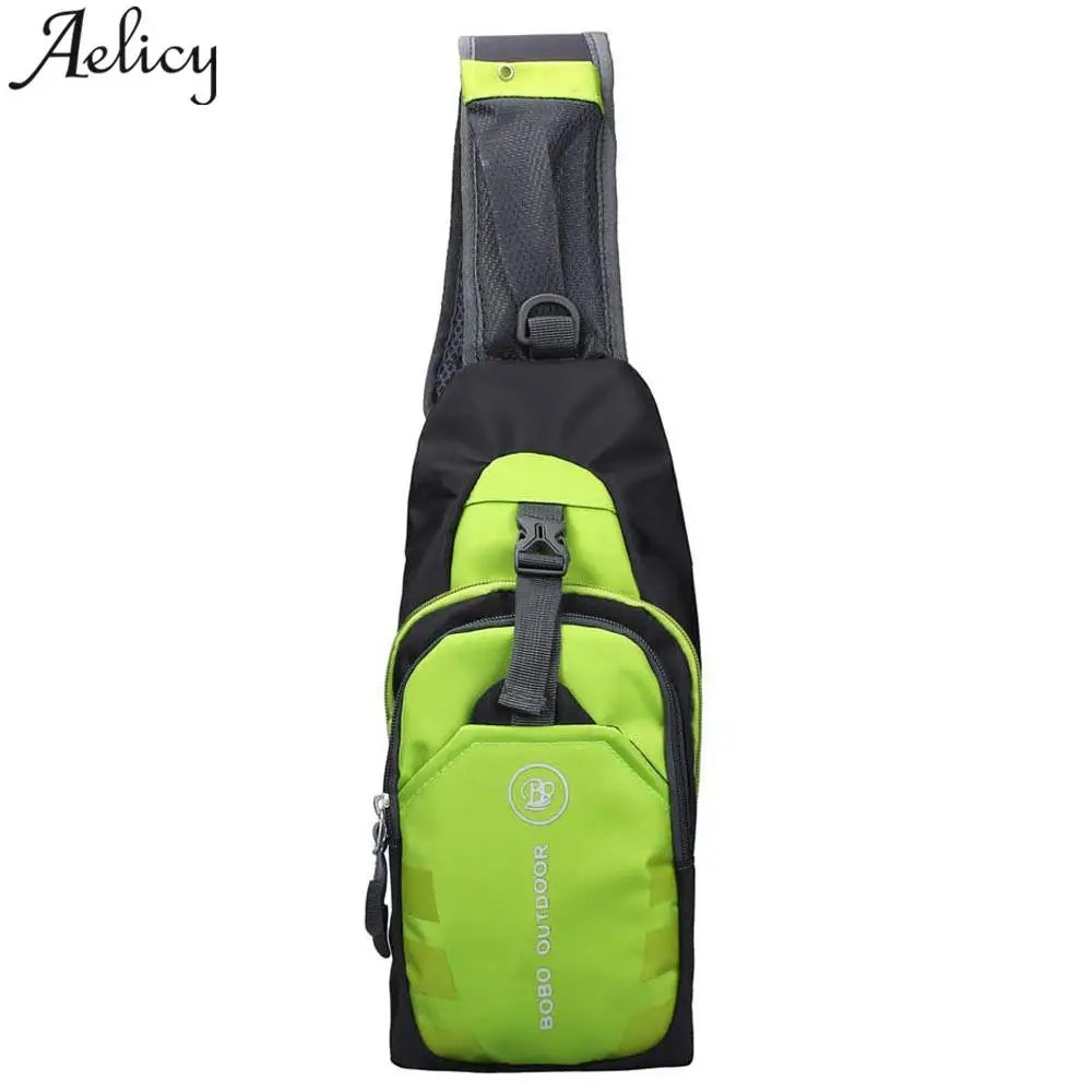 

Aelicy High Quality Men Single Shoulder Cross Body Bag Vintage Military Travel Sling Rucksack Chest Back Pack Messenger Bags