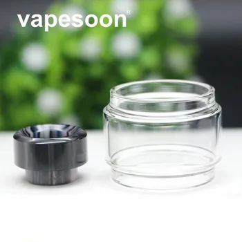 

5PCS VapeSoon kylin Mini RTA fatboy Glass Tube and Drip Tip Kit For Kylin Mini Rta Bubble Glass Atomizer Tank