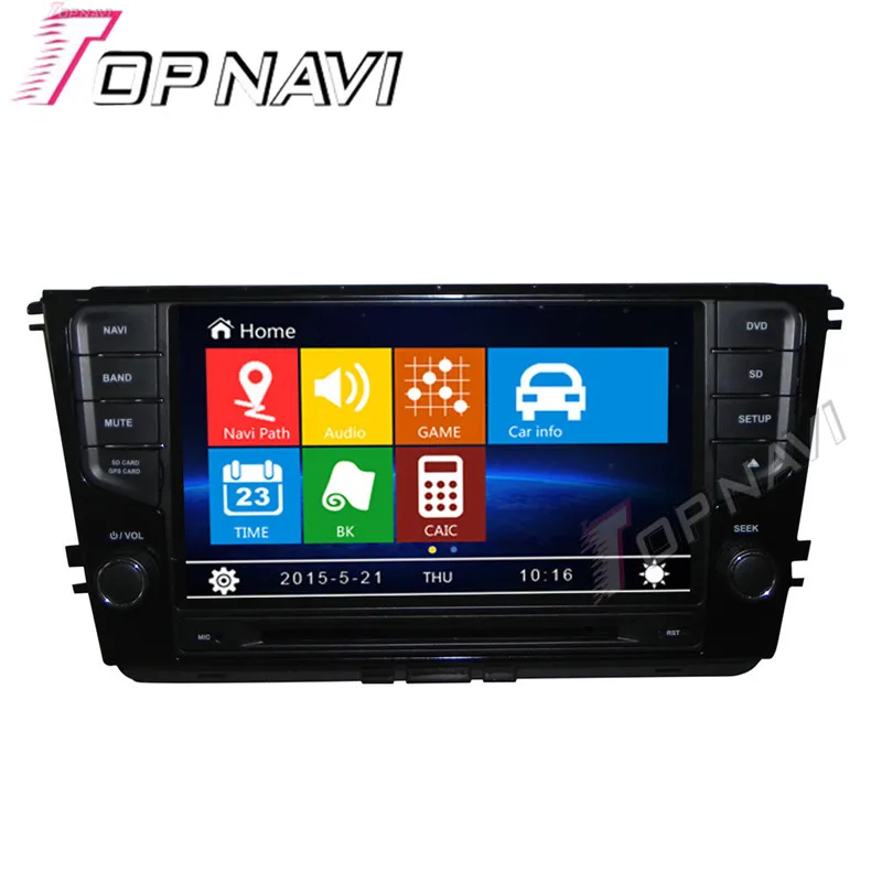 Excellent Topnavi 8" Car DVD GPS For VW Lamando Car Radio Multimedia Audio Stereo In Dash,Wince System 1