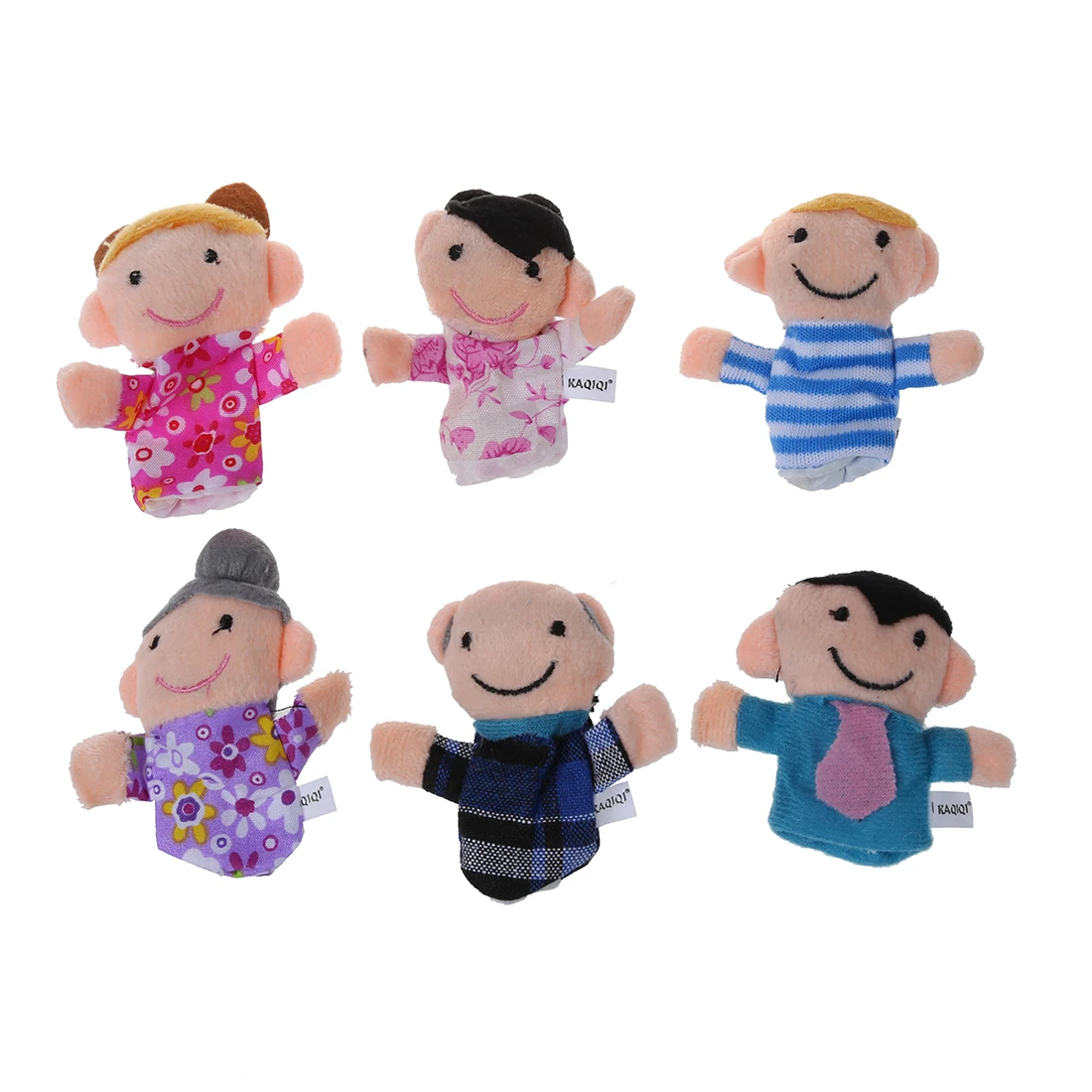 16 шт. история пальчиковые куклы 10 животных 6 человек членов семьи развивающие игрушки