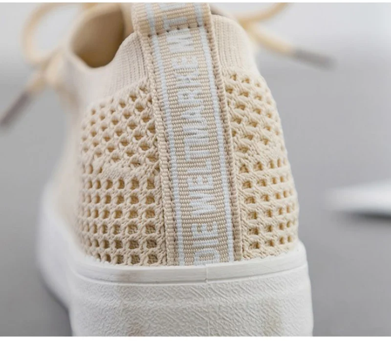 Летние Женские туфли-лодочки CREEPERS обувь на плоской подошве, обувь на плоской подошве; кроссовки из сетчатого дышащего материала на шнуровке; женская, с перфорацией на платформе Повседневное женская новая модная обувь