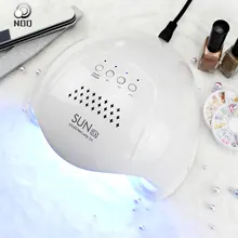 NOQ УФ светодиодный светильник Sun5x лампы для ногтей сушилка 48 Вт УФ светильник с датчиком льда для отверждения пилка для полирования ногтей маникюрная машина Lampara