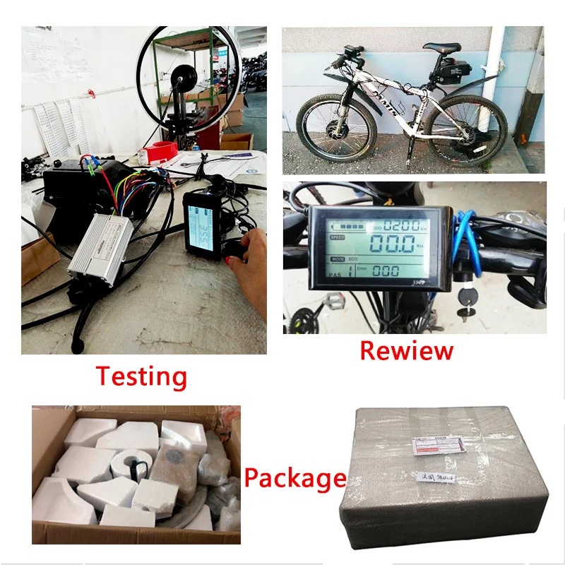 Flash Deal 36V 500W Electric Bike Kit for 20" 24" 26" 700C Wheel Motor Frog Battery LED LCD MTB ebike e bike Electric Bike Conversion Kit 3