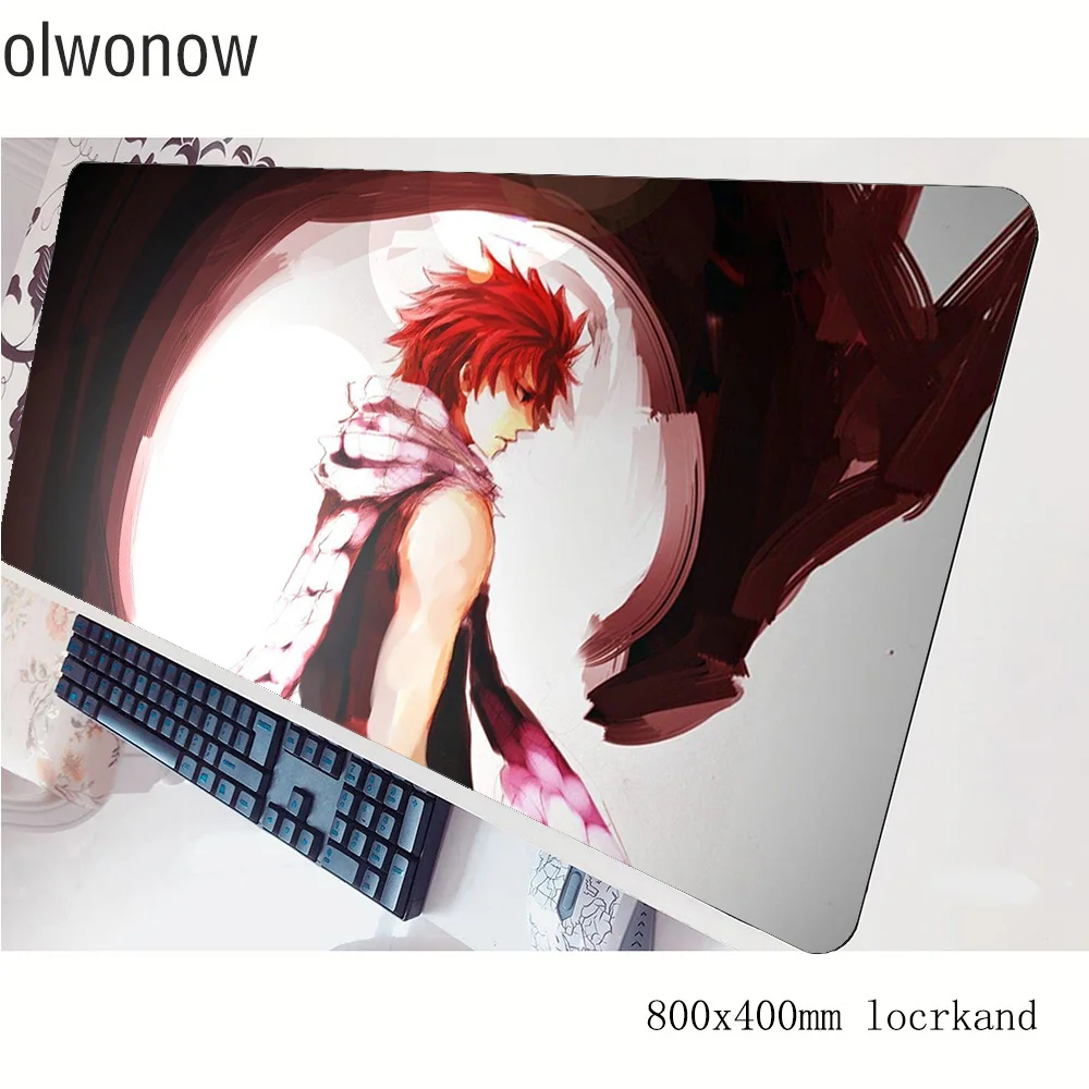Коврик для мыши fairy tail геймер 80x40 см игровой коврик подарок notbook Настольный