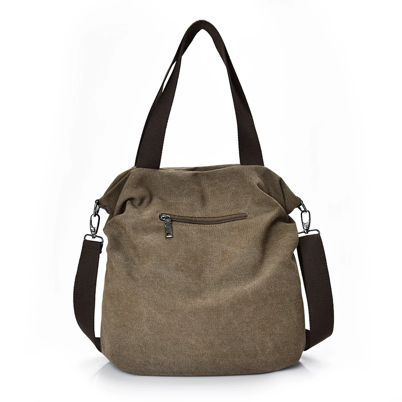 2019 الإناث حقيبة يد فاخرة النساء Crossbody حقيبة مصمم قماش السيدات حقائب كتف خمر أعلى مقبض حمل حقيبة سعة كبيرة