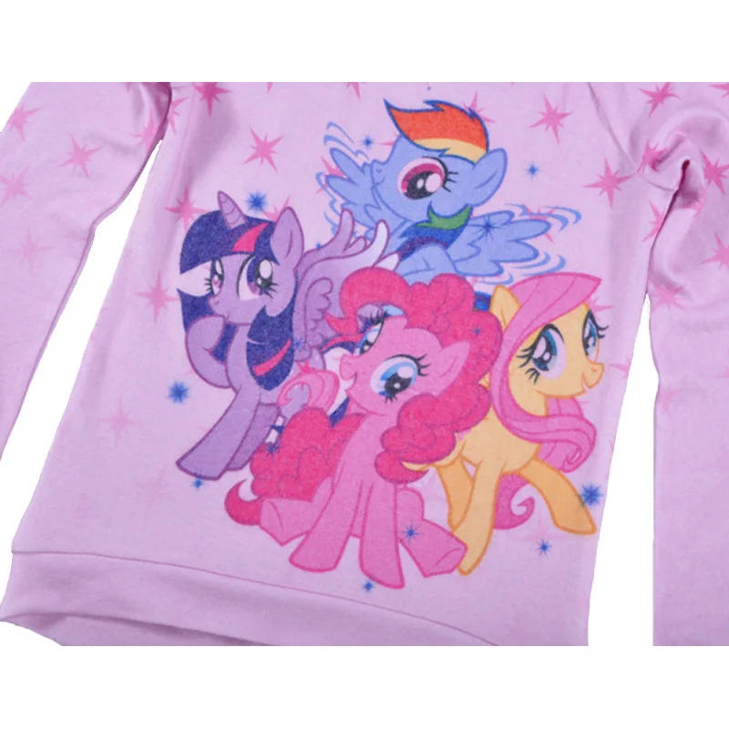 Осенняя детская футболка для девочек; принт с животным рисунком; топы для девочек; Розовая Повседневная футболка с длинными рукавами; одежда для детей