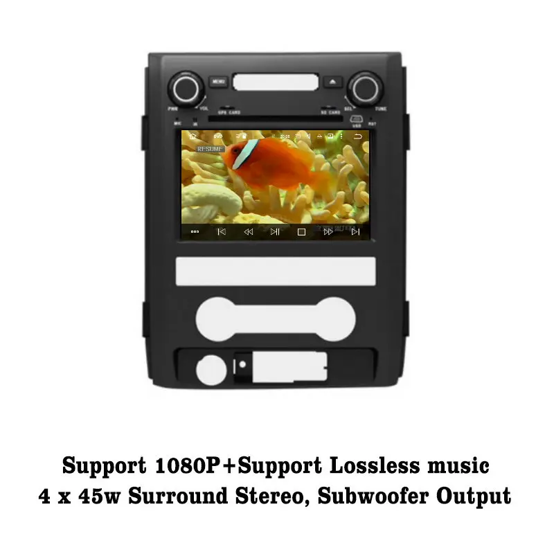 Clearance Liislee Android 7.1 2G RAM For Ford F150 2009~2014 Car Radio Audio Video Multimedia DVD Player WIFI DVR GPS Navi Navigation 4