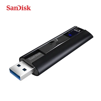 SanDisk Extreme Ultra Speed USB 3.1 Solid State Flash Drive 128gb 256gb USB3.0 pendrive Metal Memory Stick Encryption U Disk 1