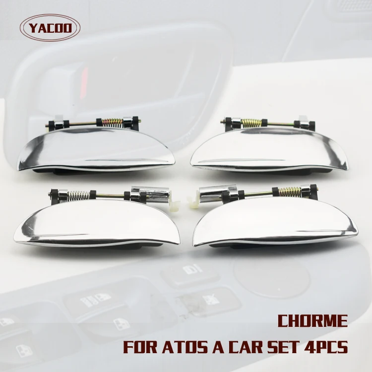 4 шт. автомобильный набор наружных дверных ручек для HYUNDAI ATOS 01/ATOS PRIME 01-/VISTO 01