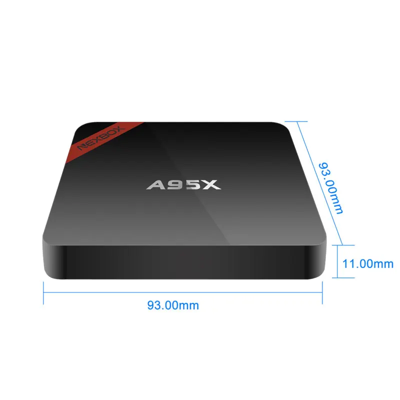 A95X NEXBOX Smart Android 7,1 ТВ-приставка Amlogic четырехъядерный S905W 2 Гб 16 Гб wifi медиаплеер PK X96 мини-приставка ТВ-приставка