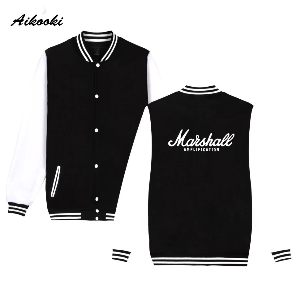 Marshall Baseball Jacket Men/Women Sound Marshall Hoodies