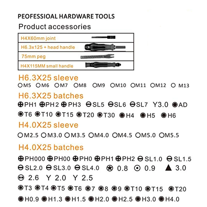 KALAIDUN Screwdriver Set 70 In 1 Torx Bit Sets Precision Multifunction Repair Hand Tool Kit For Mobile Phone PC Cameras Watches3