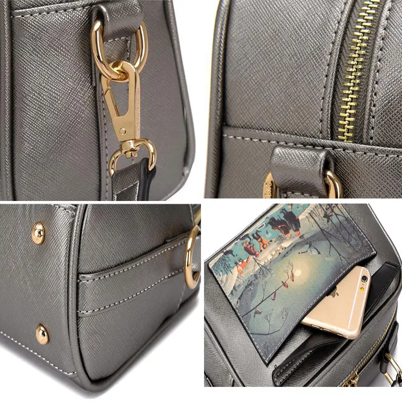 Beibaobao Ladies Tote 2017 Landscape Oil Printing Women Handbag Female Clutch Bolsa Women Bags Elegant Women Messenger Bags B005