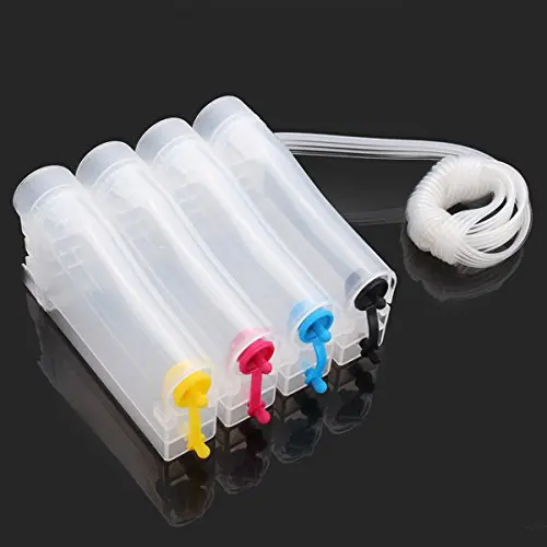 INK WAY Ciss Four Colors Diy Continuous Ink Supply System Empty Suite
