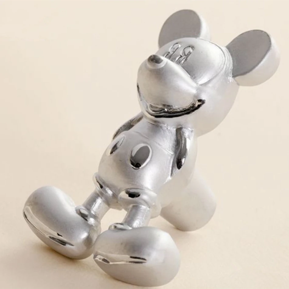 10pcs Cartoon Mickey Mouse Furniture Drawer Knobs Rural Modern