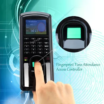 

Fingerprint RFID Card Reader Keypad Time Attendance Access Control Terminal USB TCP/IP Fast and Reliable Performance