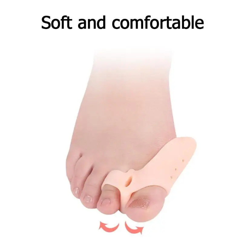 1 пара корректор для пальцев ног палец разделитель пальцев при вальгусной деформации ортопедические поставки ног Педикюр средство по
