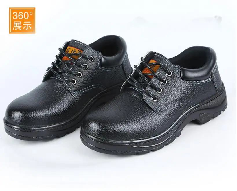 

Construction site machinery steel plant breathable safety shoes