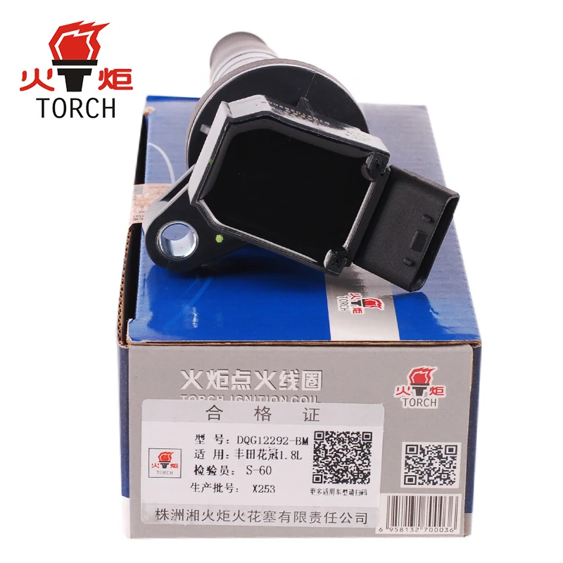 Факел) катушки зажигания OEM NO: 90919-02239/DQG12292-BM для Toyota Corolla Celica Chevy Prizm Pontiac Vibe матрица MR2 Spyder 1.8L