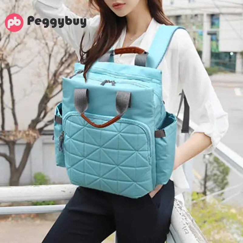

3pcs/Set Women Mother Nylon Waterproof Backpacks Key Clutch Wristlets Large Capacity Composite Bags Female Travel Rucksacks Tote