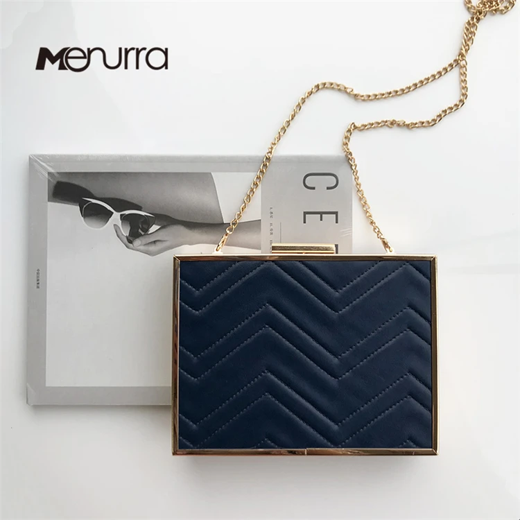 

Women Box Bags Evening clutch Black Leather Female Handbags Ladies Clutch Retro Messenger Bags Panelled Rivet Shoulder Bag