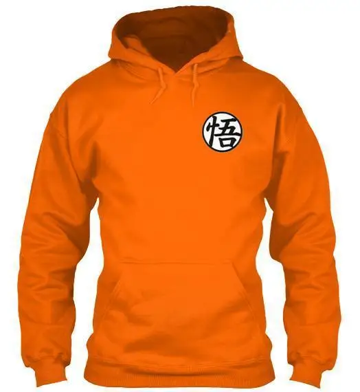 

Cloudstyle 2019 Dragon Ball Men's Hoodies Goku Kanji Symbol 3D Printed Hooded Pullovers Hoodies Harajuku Streetwear Hoodie Men