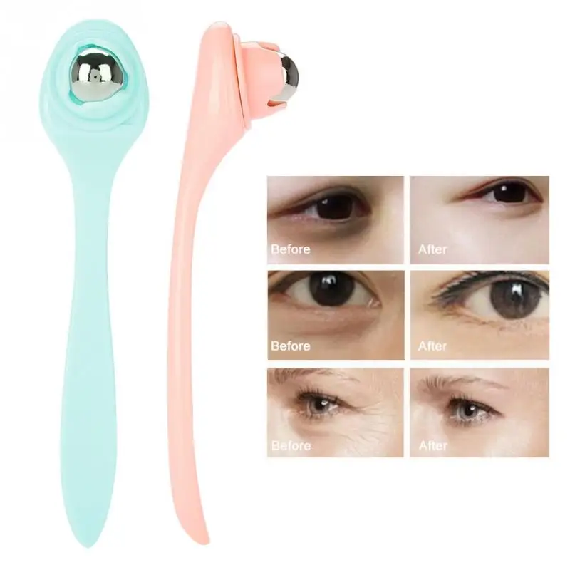 Roller Ball Eye Massager 360 Degrees Beads Dark Circles Remover Face ...