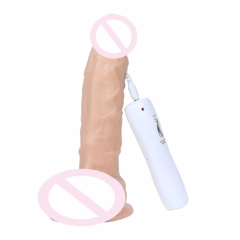 6 Speed Powerful Rotation Vibrating Dildo Realistic Penis Dildo Vibrator with Strong Suction Up Adult Sex Toys for Women