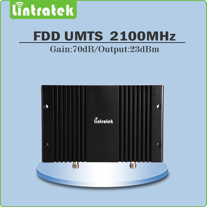 3g repeater 2100mhz Gain 70dB umts wcdma 2100mhz repeater booster cell