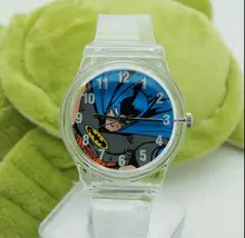 VENTE CHAUDE Meilleur Cadeau De Mode Unique Batman Montre de Dessin Animé Garçons Enfant Enfants Montre-Bracelet 30 M Étanche Quartz Montre Haute Qualité