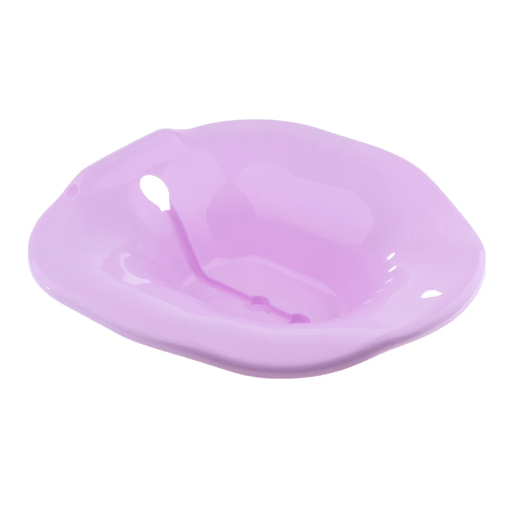 Durable Plastic Toilet Sitz Bath Tub Hip Basin For Pregnant Women Hemorrhoids Patient Elderly Adults